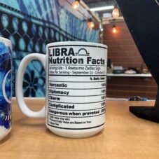 zodiac mug libra back