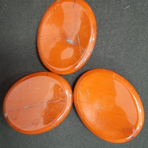 Red Jasper Worry Stone