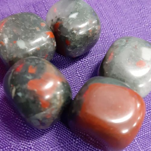 African Bloodstone Tumbles