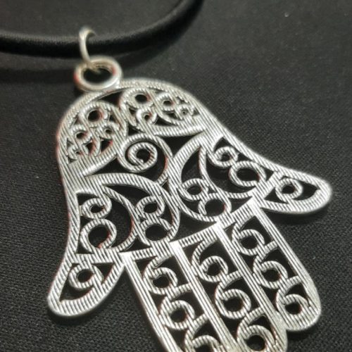 Silver Hamsa Pendant