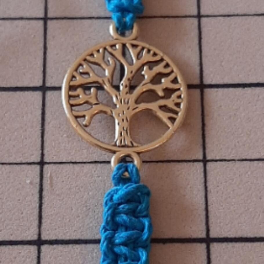 Tree Of Life Macrame Bracelet