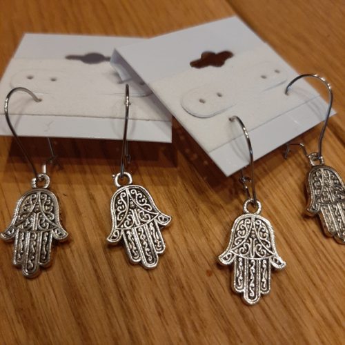 Hamsa Stainless Steel Earrings