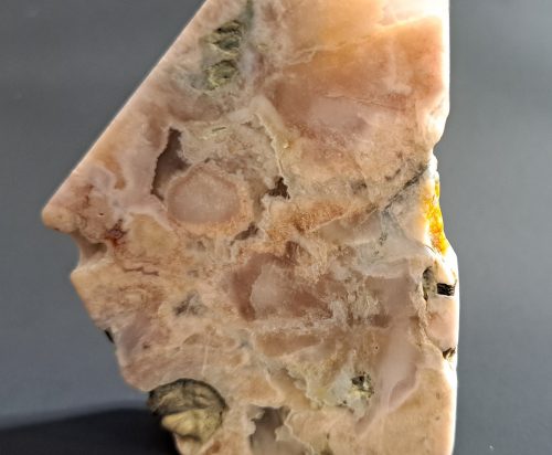 Flower Agate Raw Slice