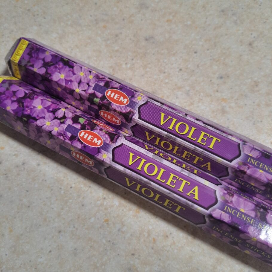 Violet HEM Incense