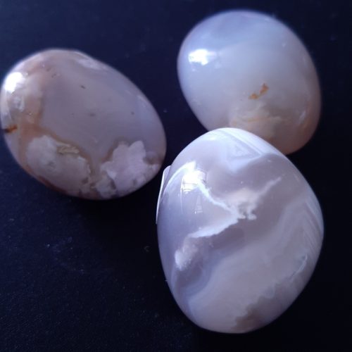 Large Flower Agate Tumbles